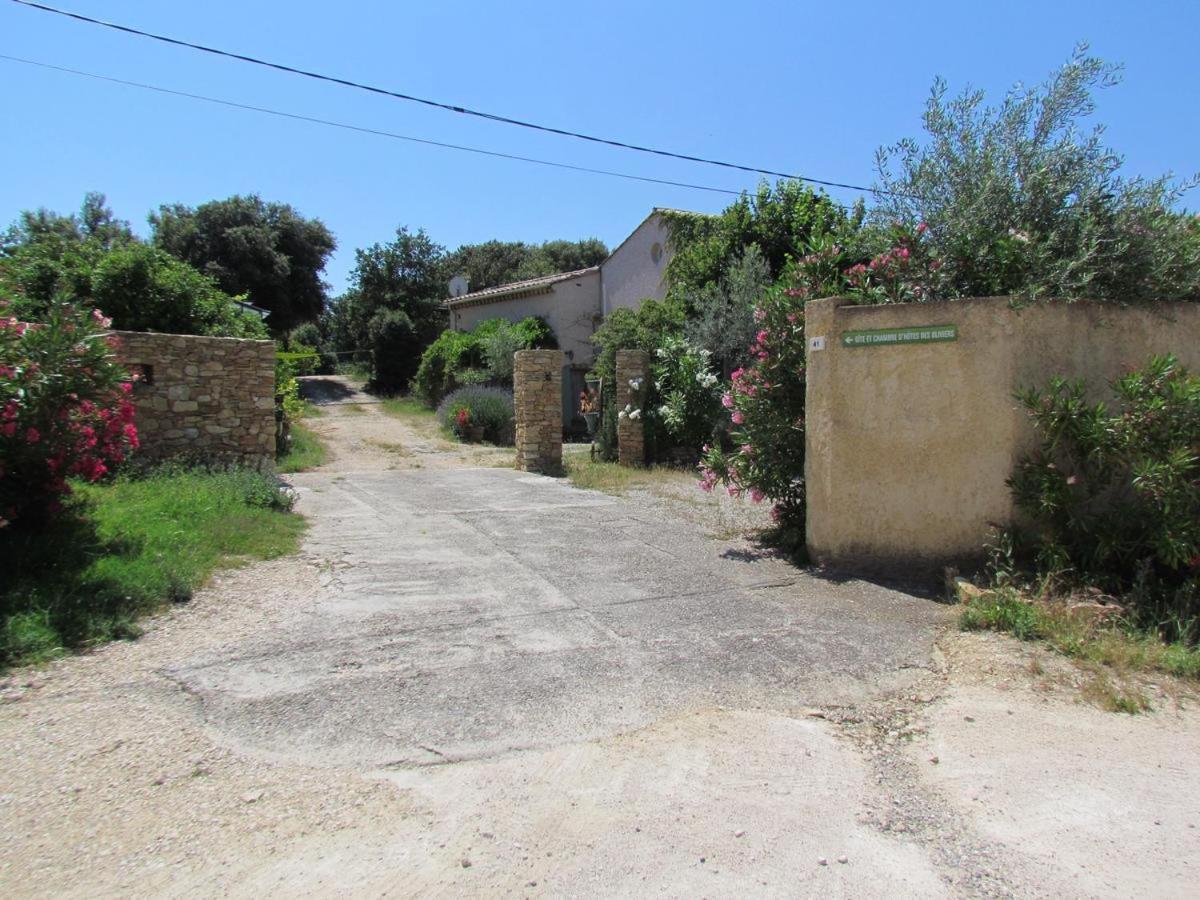 מלון La Roque-sur-Cèze Chambre D'Hotes Des Oliviers מראה חיצוני תמונה